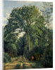 Ville-d'Avray: Entrance to the Wood by Jean-Baptiste Camille Corot